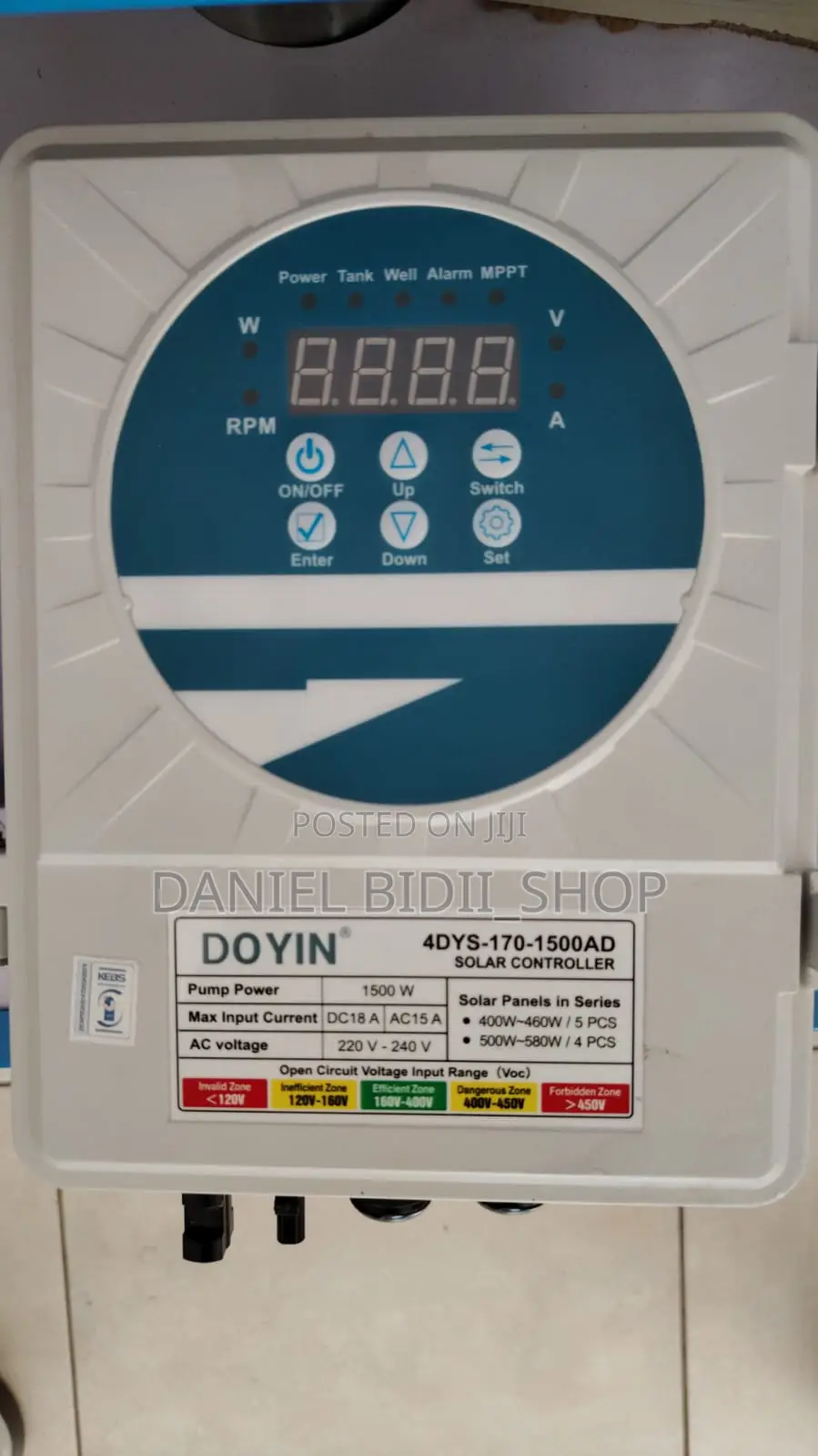 Ac Submersible Pump Controller 0.5hp