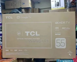 Bluetooth Enabled TCL 55 Inch 4 K HDR Television