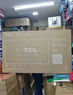 Bluetooth Enabled TCL 55 Inch 4 K HDR Television