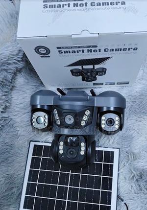 Triple Lens Hd Solar Wifi Camera for Home Security - thumbnail 2