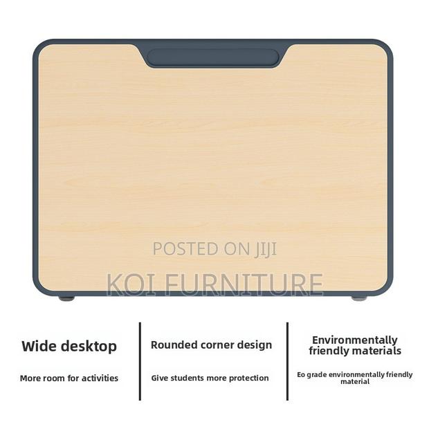 Kids Furniture; Adjustable Home School Desk Chair Set - thumbnail 6