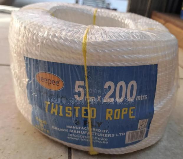 5mm × 200m Heavy Duty Twisted Poly Rope - main view