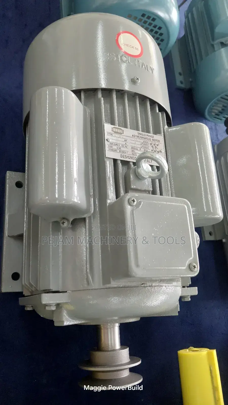 5hp STCL Single Phase Electric Motor 1450rpm