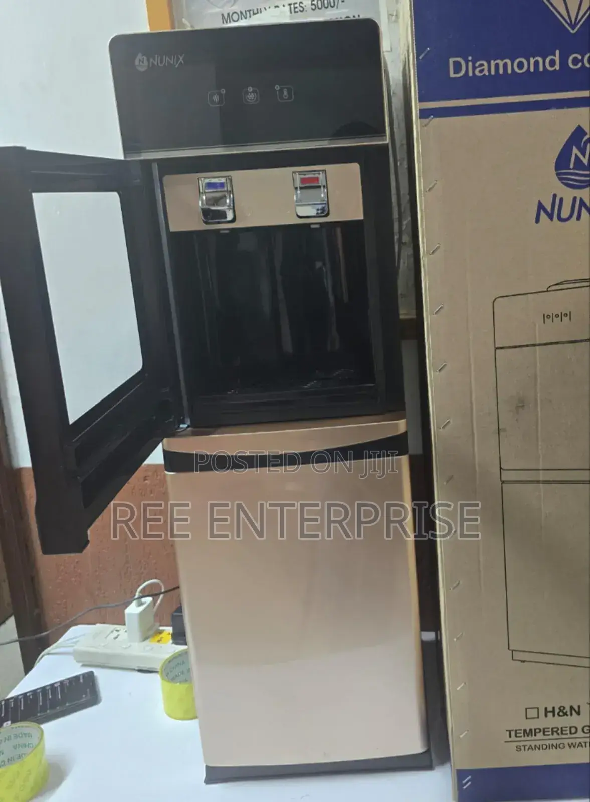 *Nunix Water Dispenser Hot And Normal Brand New