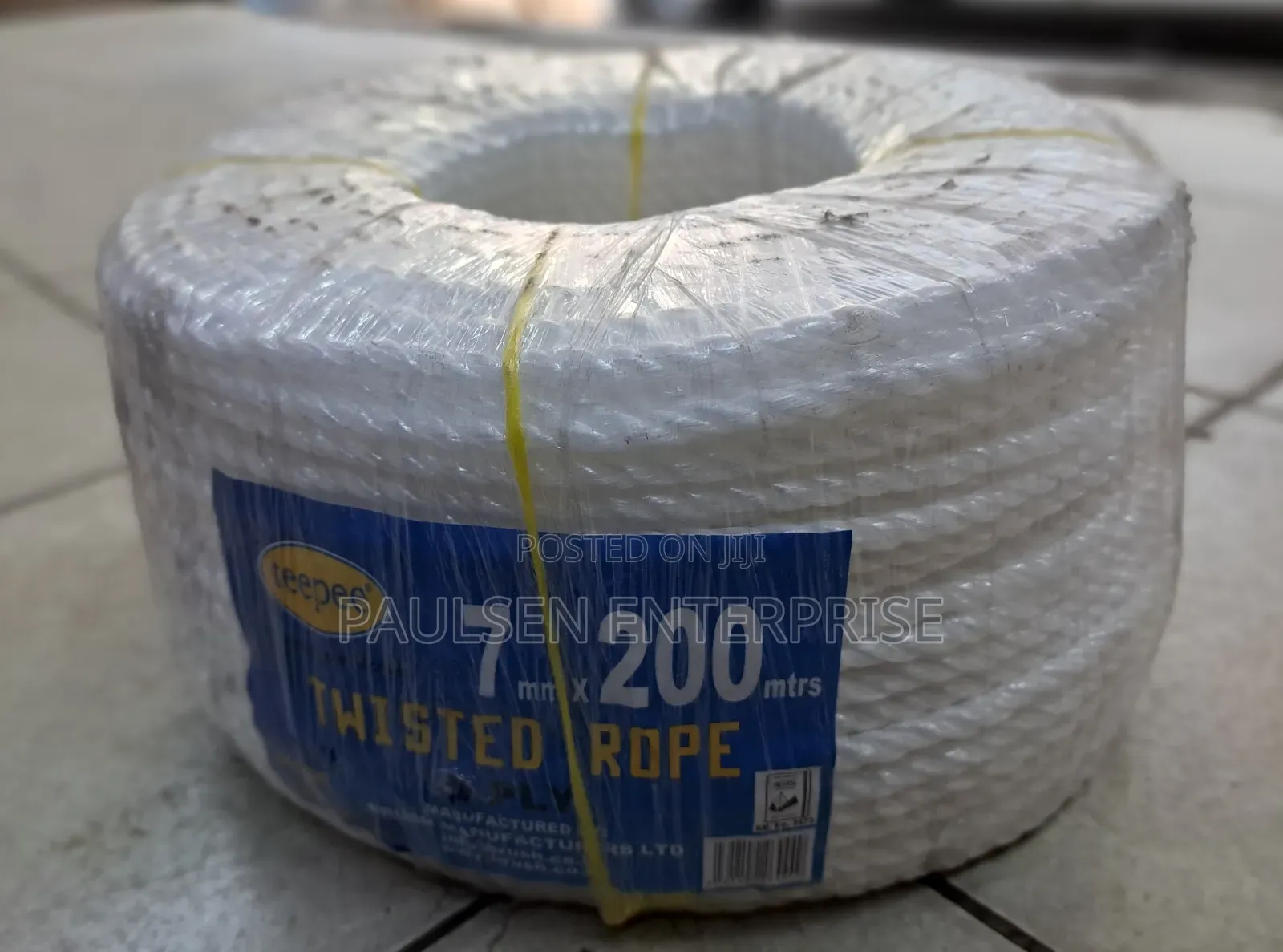 7mmx200m Twisted Rope