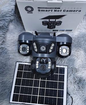 Triple Lens Solar Powered Wifi Camera Night Vision - thumbnail 2