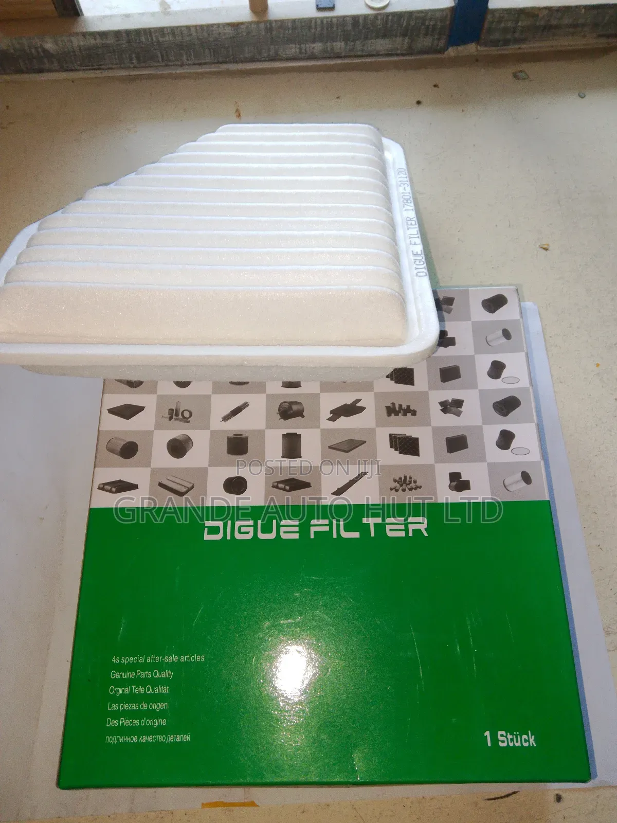 Air Filter Toyota Vanguard (Digue Brand)