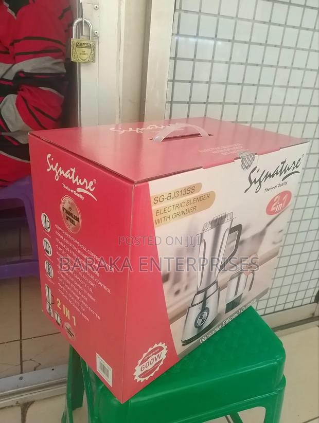 Signature 2 in 1 Electric Blender With Grinder - thumbnail 2