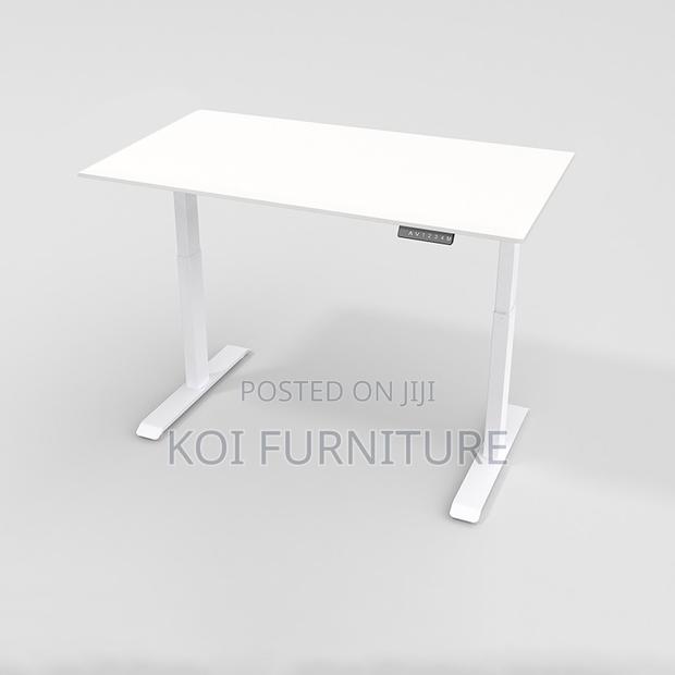 Office Desk; Height Adjustable Standing Home Office Work Desk - thumbnail 2