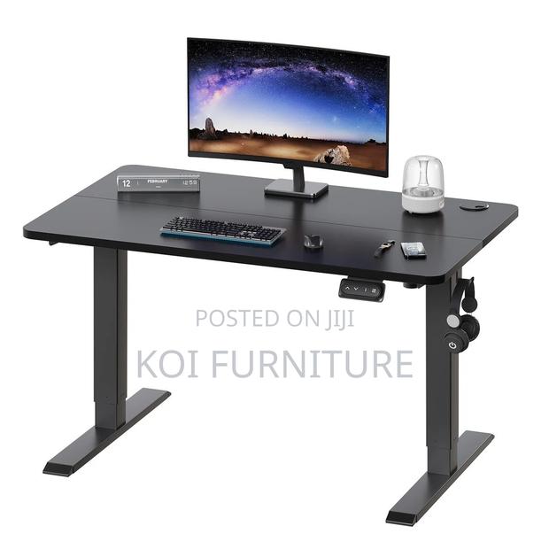Office Desk; Height Adjustable Standing Home Office Work Desk - thumbnail 5