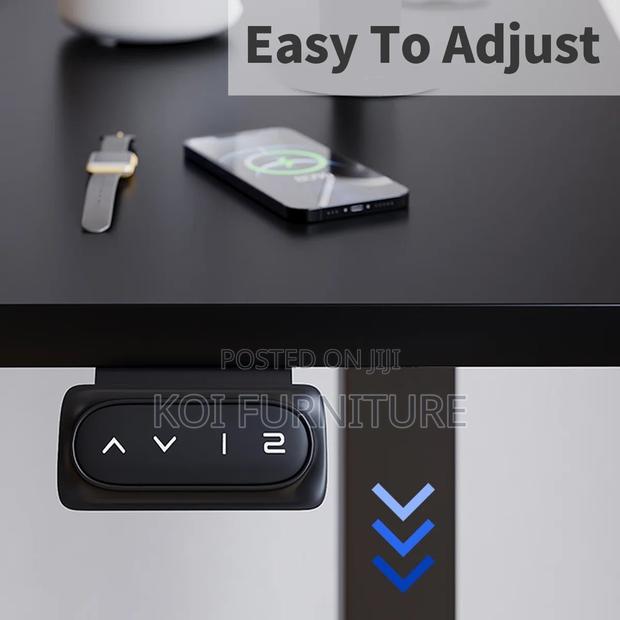 Office Desk; Height Adjustable Standing Home Office Work Desk - thumbnail 6