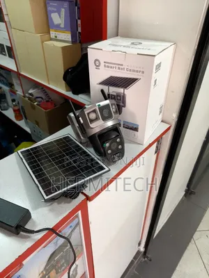Dual Lens 4g Camera Has 1 Solar Panel
