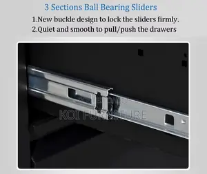 Office Cabinet; Four Drawers Golden Secure Cabinet