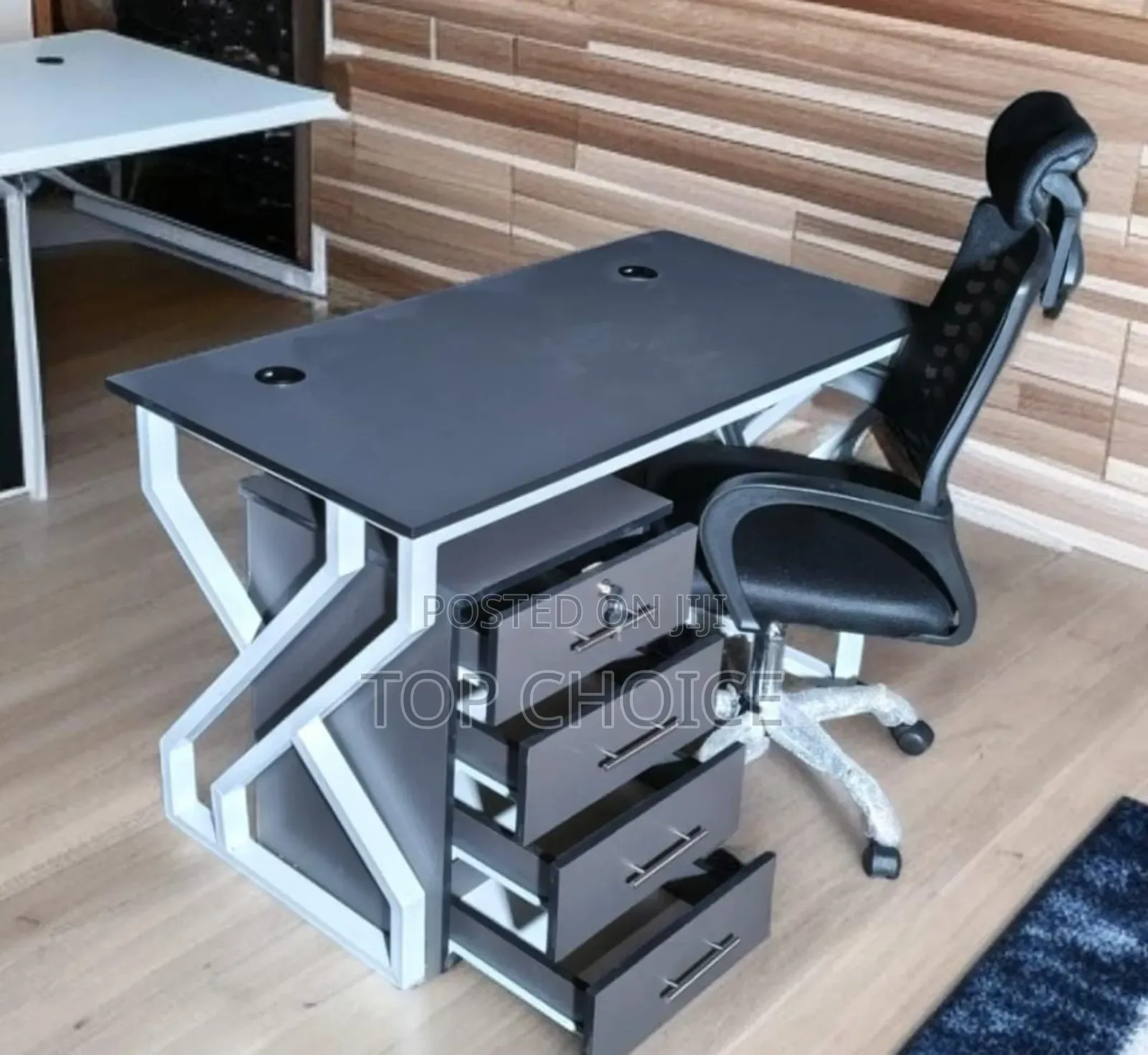 Table + Chair + Mobile Drawer