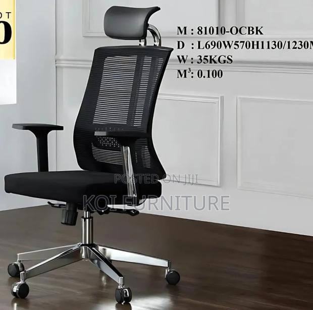 Office Chair; Ergonomic Orthopedic High Back Chair - thumbnail 6