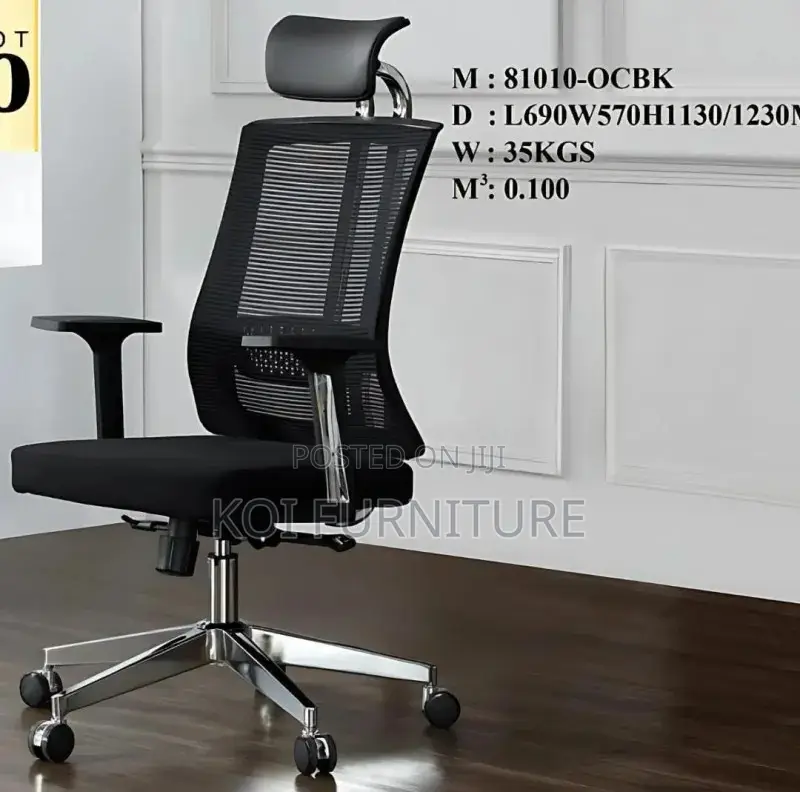 Office Chair; Ergonomic Orthopedic High Back Chair