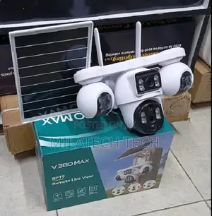 V380 Pro 4 Lens 4g Simcard Solar Powered