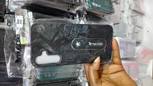 Tersy Samsung Galaxy A15 Leather Silicone Back Case =Black - thumbnail 2