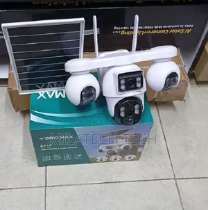 4 Lens 4g Simcard Solar Powered PTZ Camera