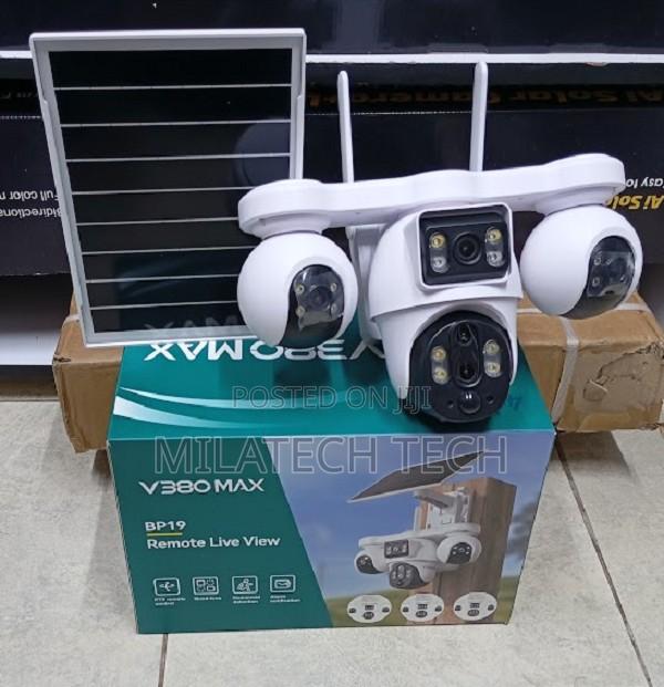 4 Lens 4g Simcard Solar Powered PTZ Yut - main view