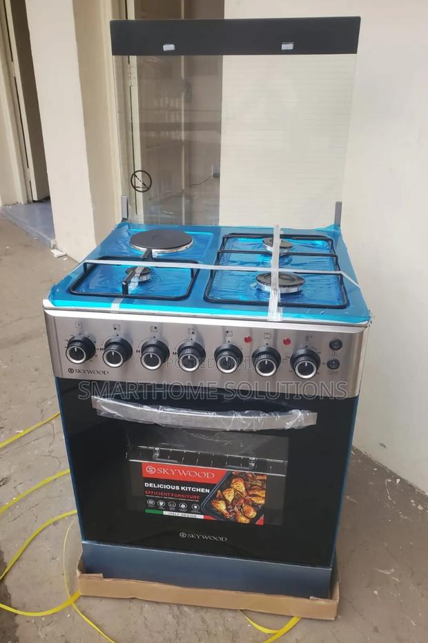 60*60 Skywood  3+1 Standing Cooker With Electric  Heater Oven