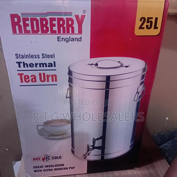 Redberry 25l Insulated Stainless Steel Tea/Hot Water Urn