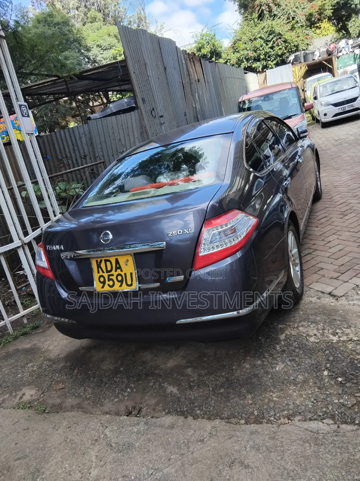 Nissan Teana 2012 Gray