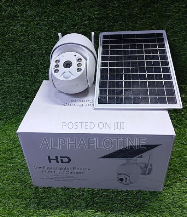 Ubox 4mp Single Lens Single Solar Panel CCTV Surveillance -Use 4g Card