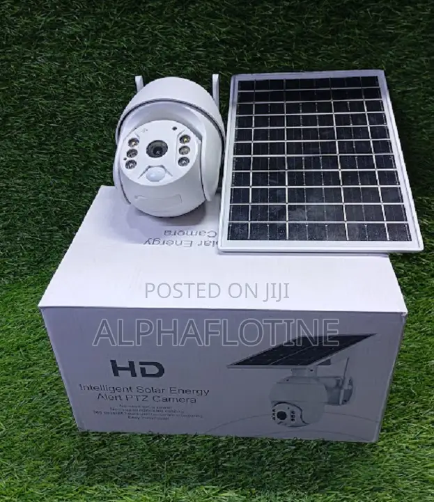 Ubox 4mp Single Lens Single Solar Panel CCTV Surveillance -Use 4g Card