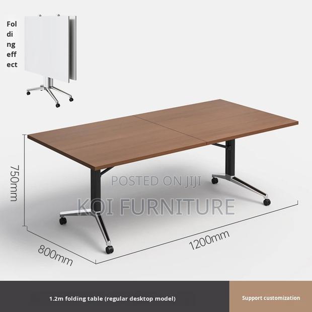 Office Table; 2.4m Foldable Meeting Boardroom Mobile Table - thumbnail 3