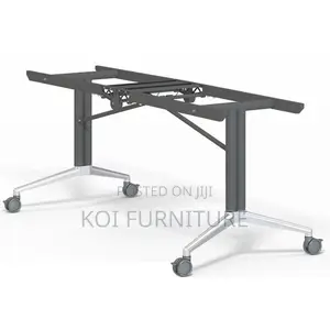 Office Table; 2.4m Foldable Meeting Boardroom Mobile Table