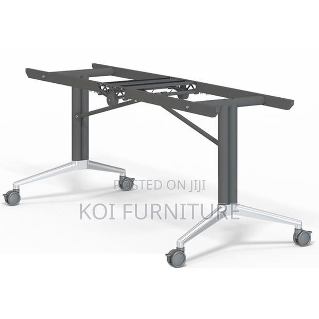 Office Table; 2.4m Foldable Meeting Boardroom Mobile Table - thumbnail 2
