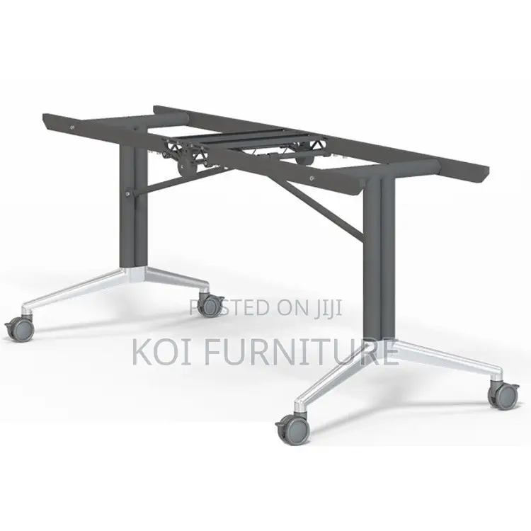 Office Table; 2.4m Foldable Meeting Boardroom Mobile Table
