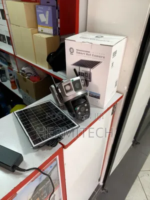 Easy to Install PTZ Cameras With 2 Camera Lens 4g Smart Solar Powered