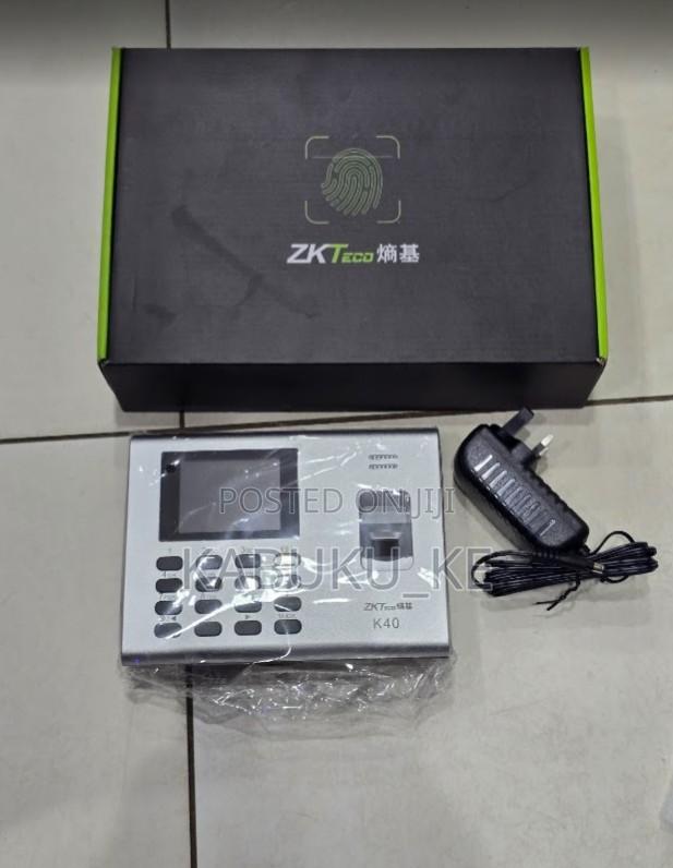 Biometric Fingerprint Machine K40 Built In Battery Time Attendance