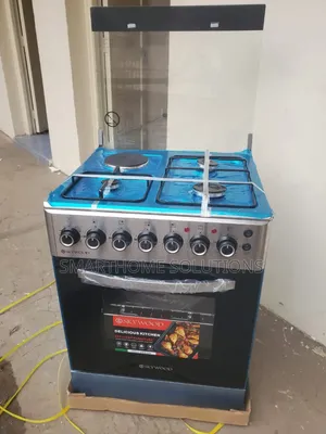 Skywood 3gas+1hotplate 60cm By 60cm Standing Cooker With Electric Oven