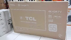 Restocked TCL 55 Inch 4 K HDR Tv