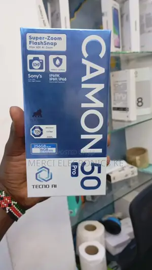 New Tecno Camon 50 Pro 256 GB Purple