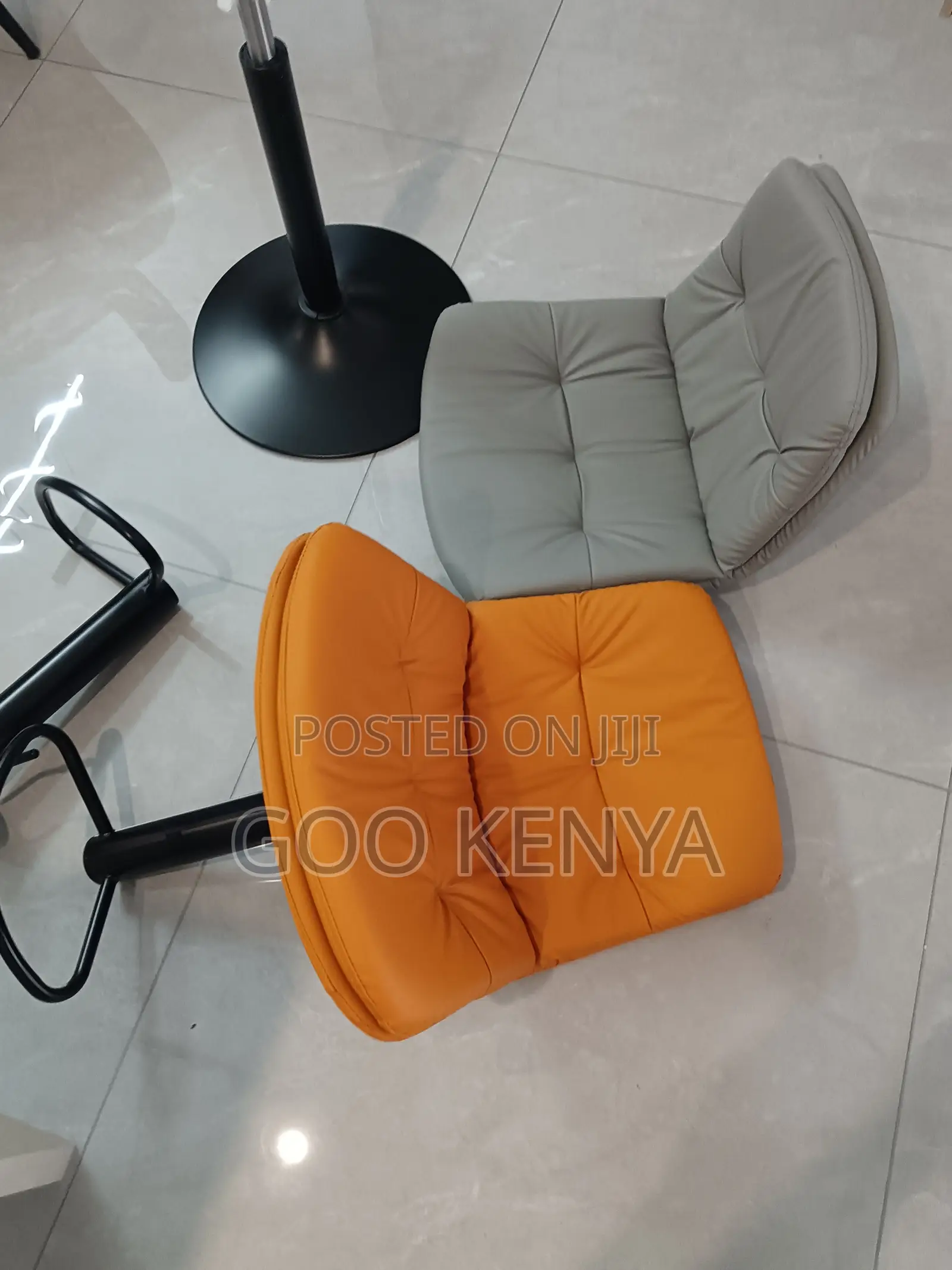 Home Bar Stool; Adjustable Height Bar Stool With Swivel And Backrest