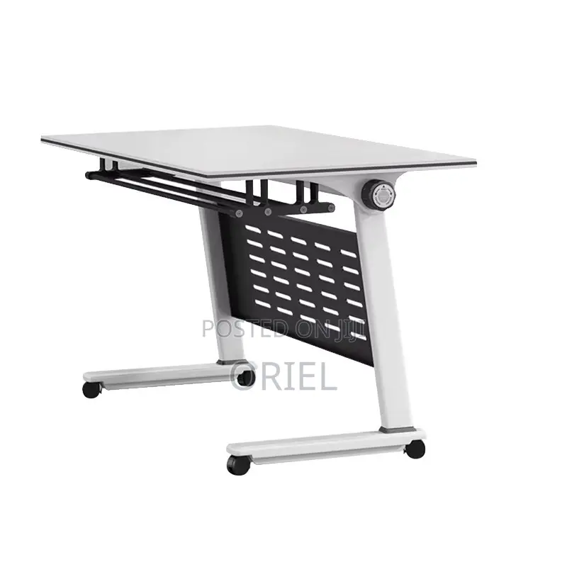 Office Study Table : Foldable Mobile Training Conference Table