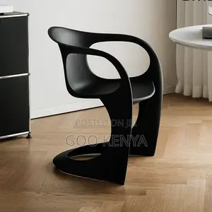 Home Chair; Plastic Lounge Chair For Nordic Style Coffee Shops