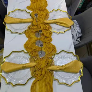 Mustard Yellow Cheese Table Runner