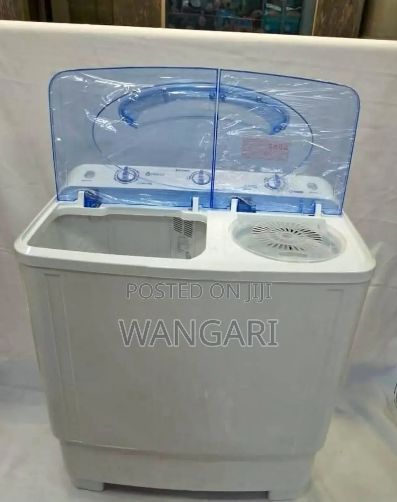 2 Tubs / Twin Tub Semi Automatic Nunix 7.5 Kg Topload Washing Machine