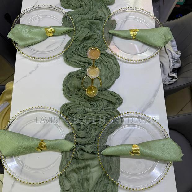 Cheese Cloth Table Runner for Dining Tables, Events and Wedding Gauze