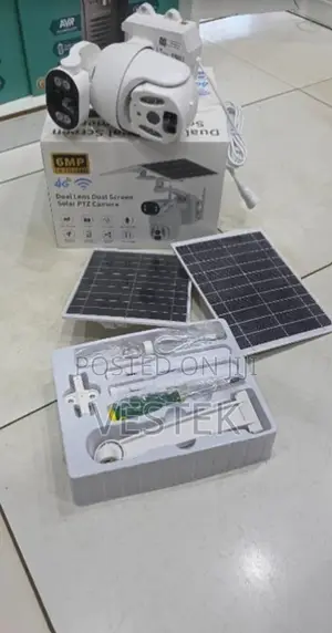 Ubox 6mp Dual Lens 4g Solar PTZ Camera