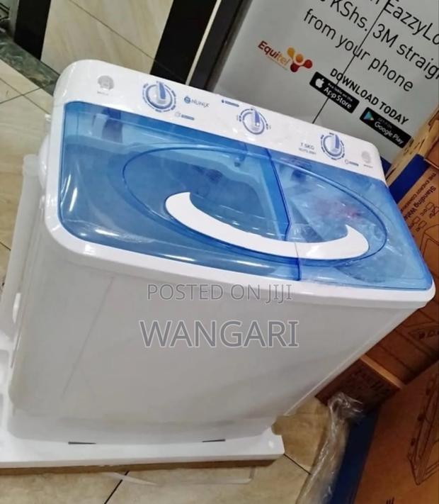 Moveable Semi Automatic Nunix 7.5 KGS Topload Washing Machine