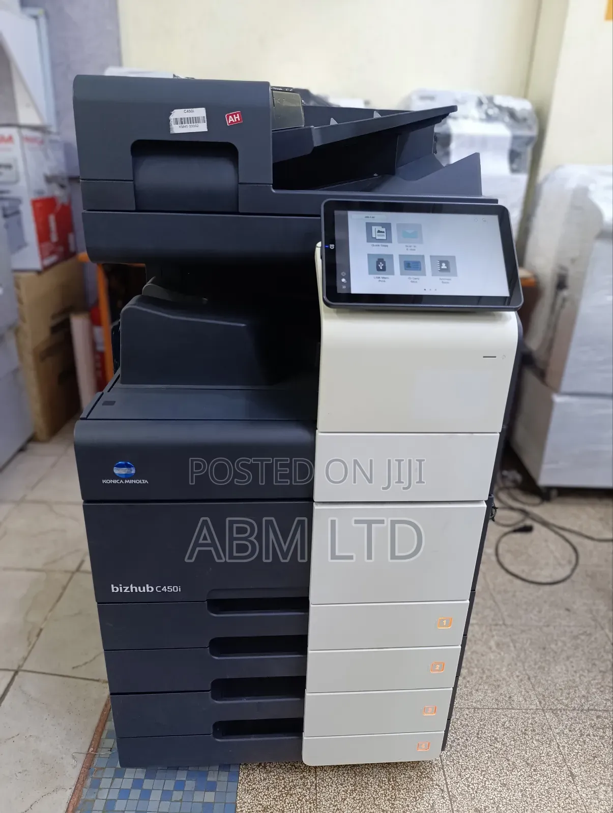 Bizhub C450i Colour Laser MFP for Smart Working, Rethink It
