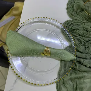 Dusty Green Table Napkin.Easy to Clean.