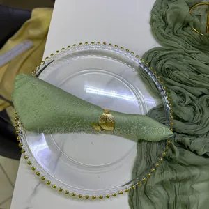Dusty Green Table Napkin.Easy to Clean.