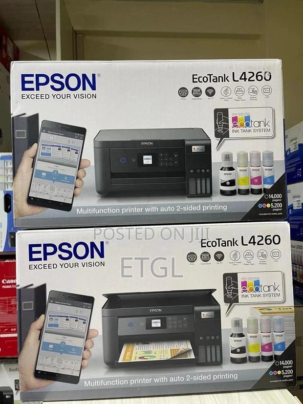 Epson Ecotank L4260 A4 Wifi Duplex All in One Printer